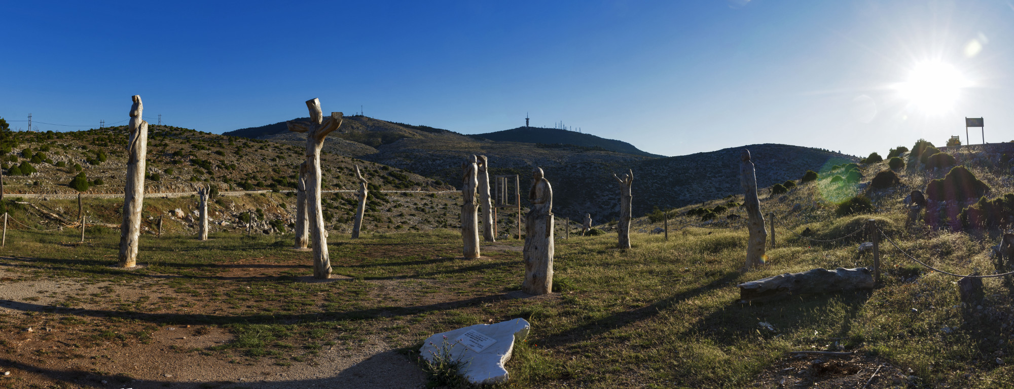 Park_of_the_souls_in_Parnitha_,_panorama